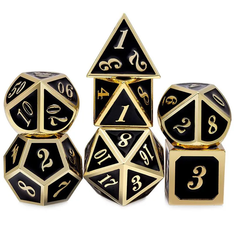 Kit Dados Metalicos